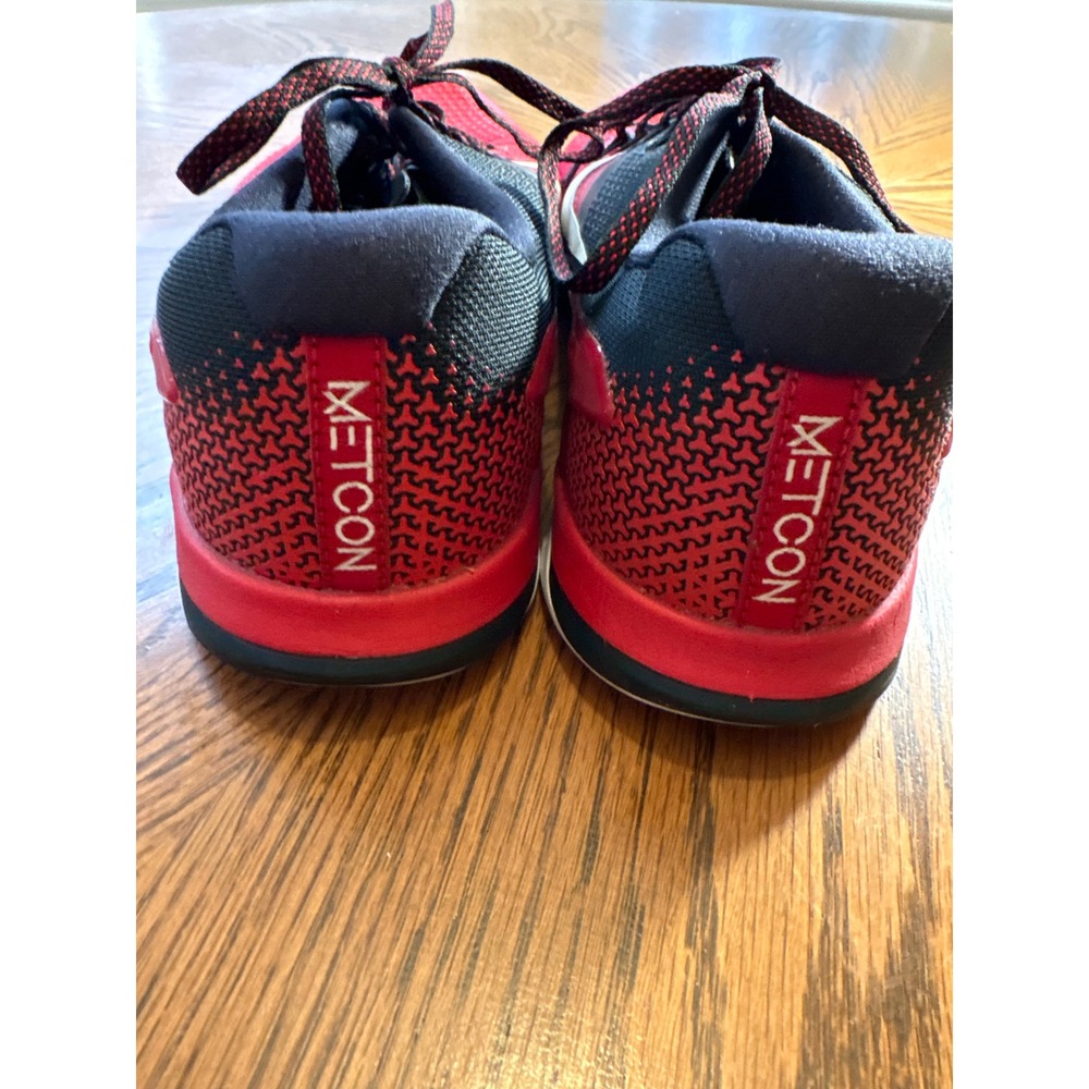 Nike Metcon Red Black White Mens Training Gym Workout Shoes Size 9.5 - Picture 5 of 7